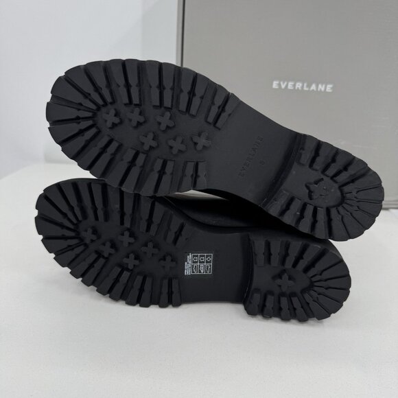 Everlane The Lug Chelsea Boot in Black size 8 Women's Leather Ankle Chunky Sole - Picture 13 of 16